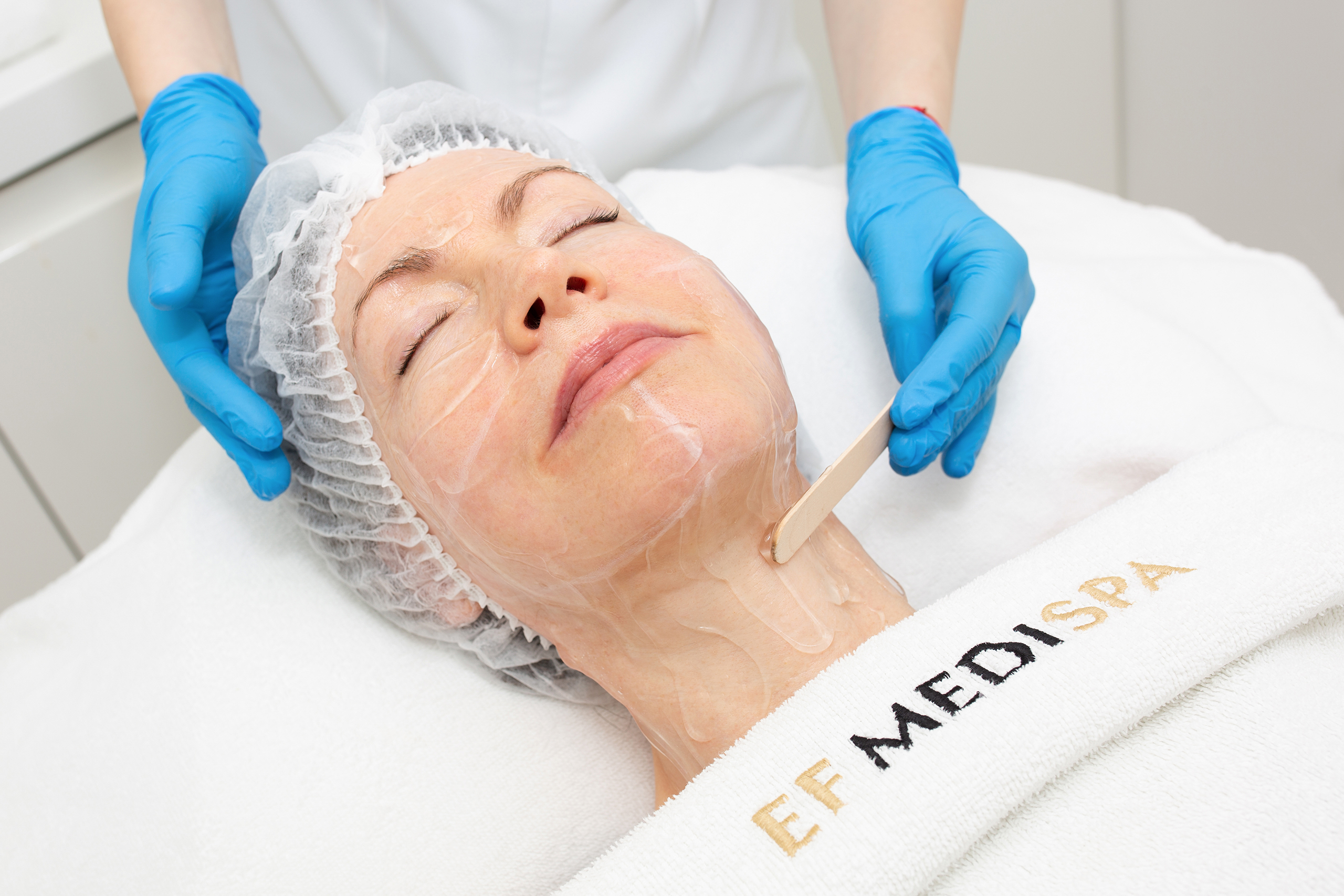 Ultrasound treatment at EF Medispa